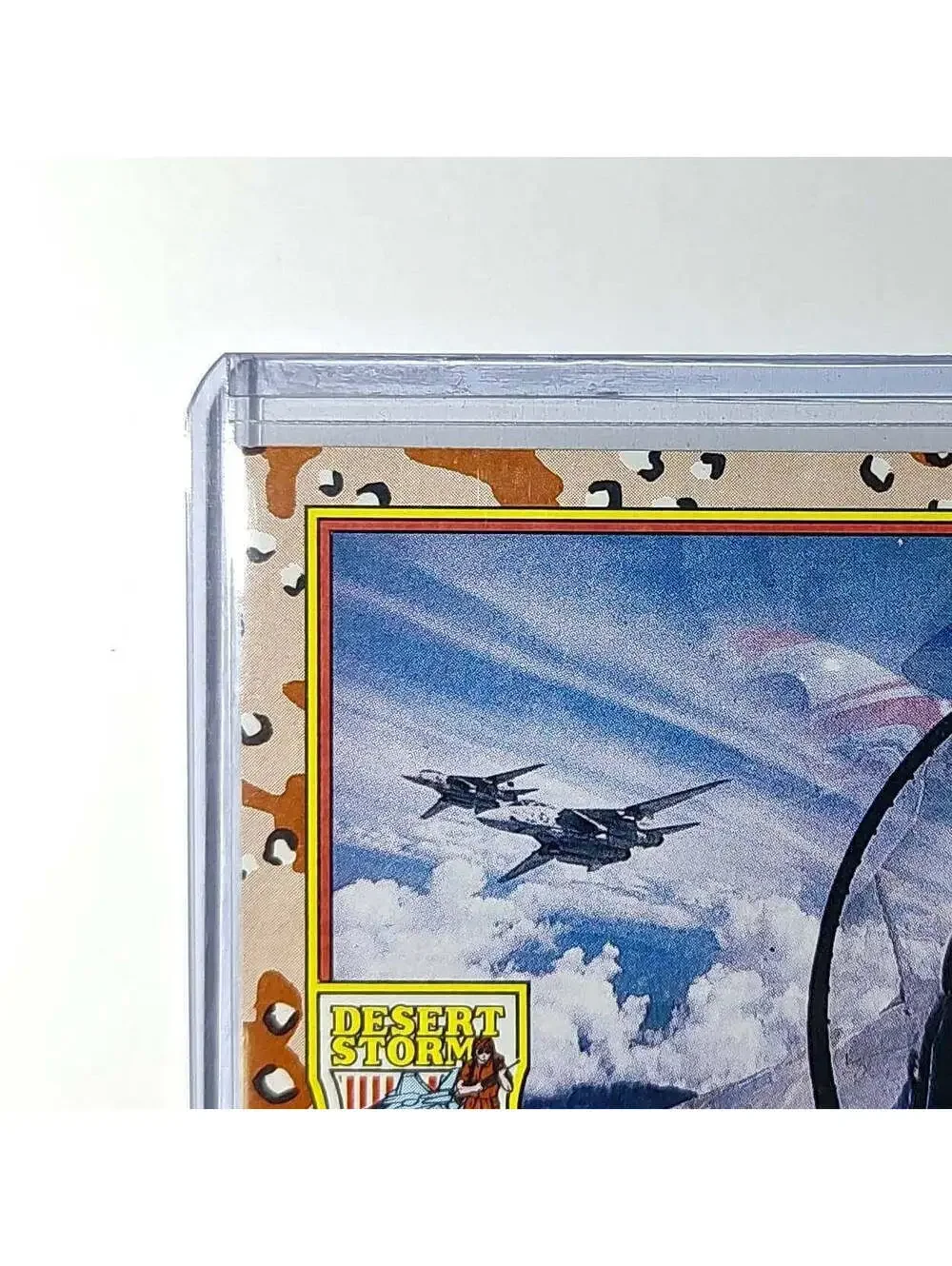 The View from Above 1991 Topps Desert Storm #81 Card - Picture 3 of 10